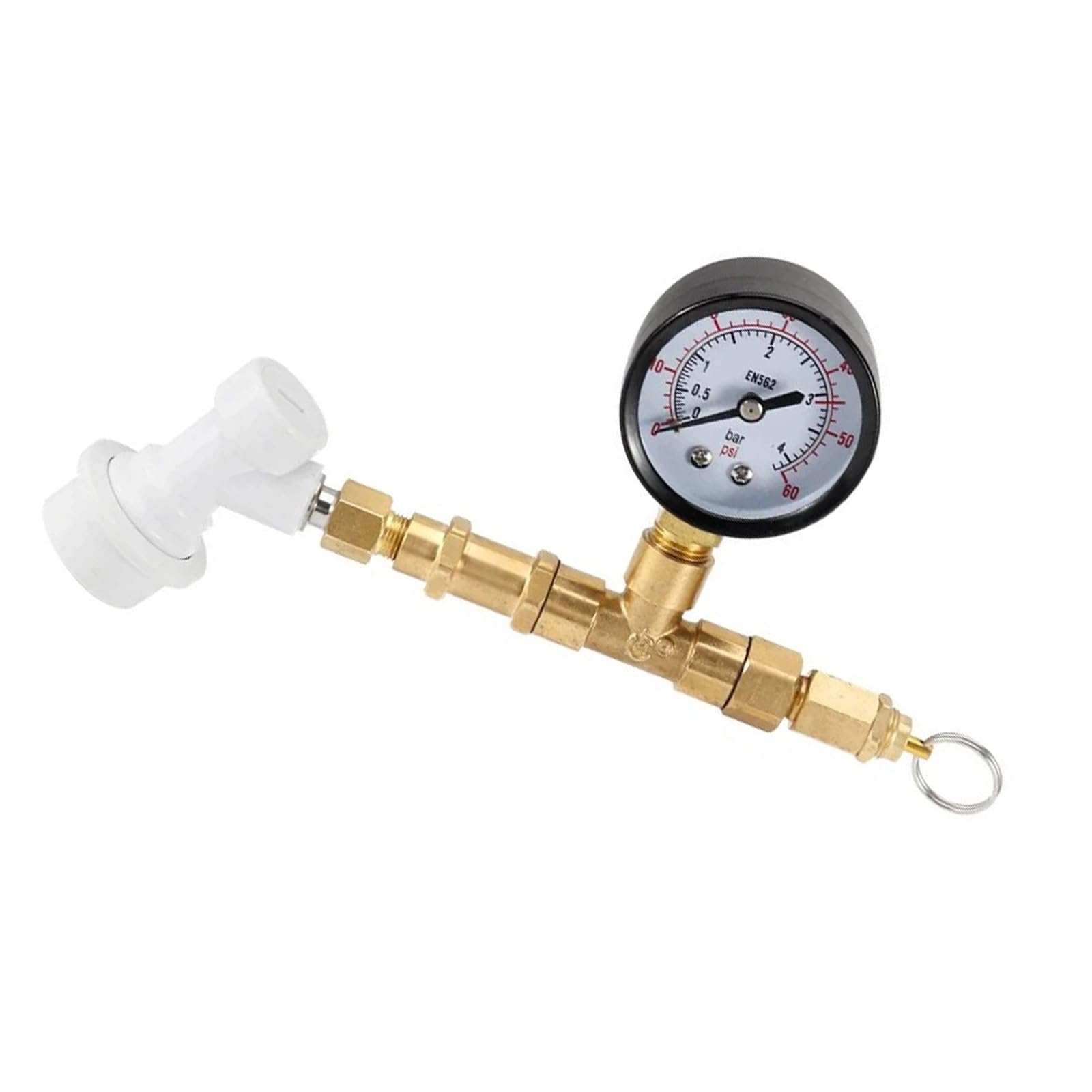 Gadget de brassage maison pour vérifier la pression des fûts de bière
