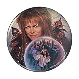 Labyrinth Crystal Ball Goblin King Jareth David Bowie Kitchen Refrigerator Locker Button Magnet