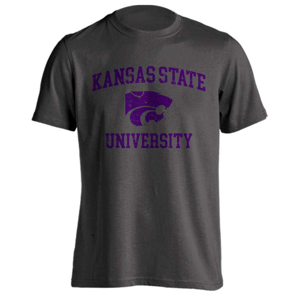Sport Your Gear NCAA Officially Licensed Distressed Retro Short Sleeve T-Shirt, Soft Cotton, Fan Gear, Short Sleeve Shirt
