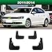 4PCS Car Mud Flaps Splash Guards Mudguards Car Mud Flaps Compatible with VW Jetta A6 MK6 2011 2012 2013 2014