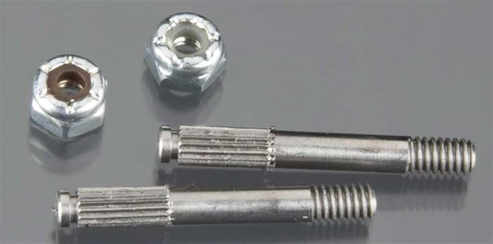 RJ SpeedThreaded Stub Axles w/Nuts 2 RJS5364 Elec Car/Truck Replacement Parts