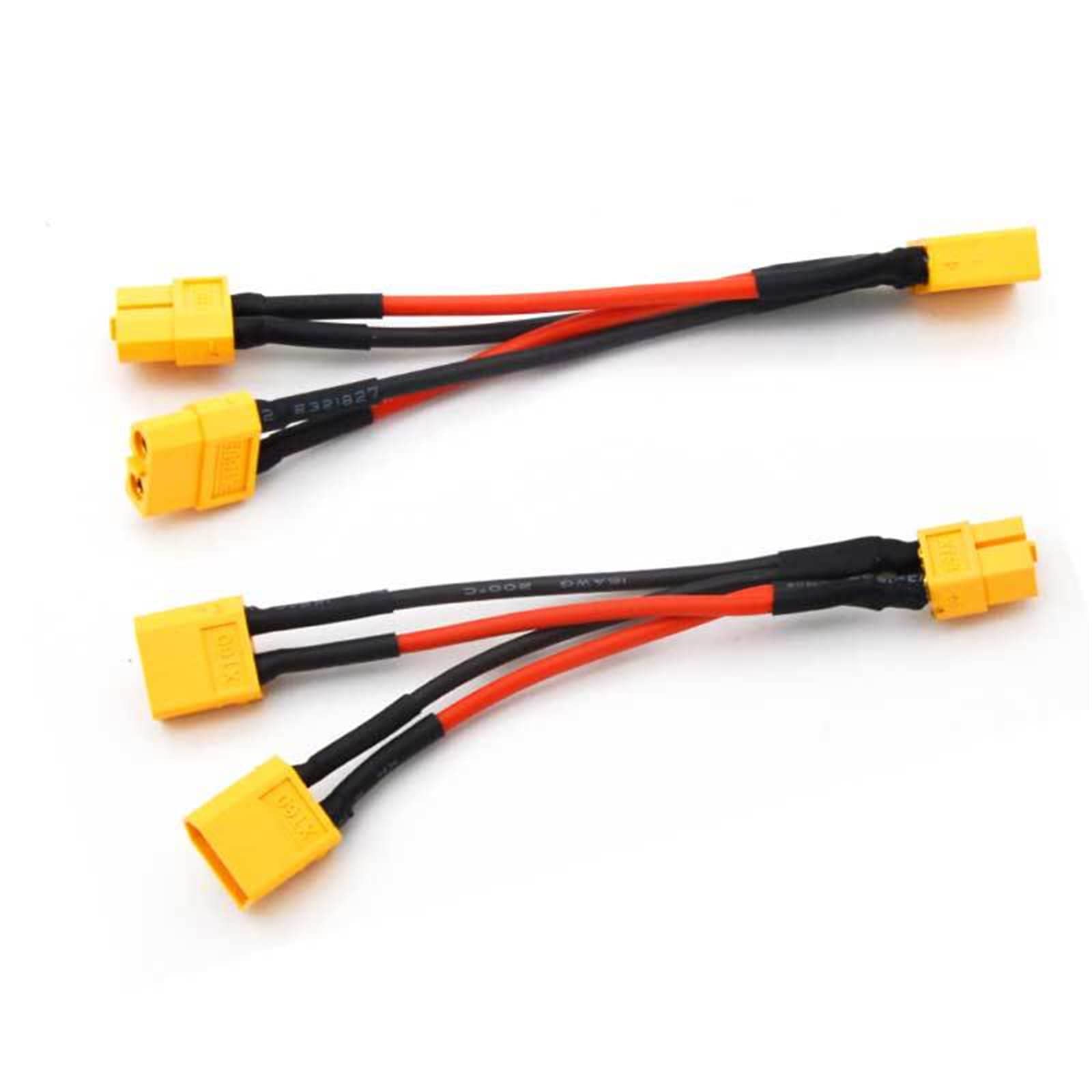 2-Pack Connecteur Parallèle XT60 Adaptateur de Parallèle 1 Fiche