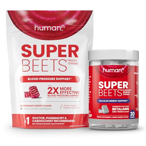 humanN SuperBeets Heart & CardiO2 Chews