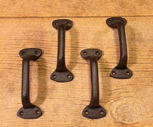 Rustic Cast Iron Gate Handle 5 1/2" Long (Set of 6) 0053