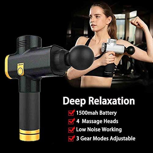 JUZEN Pistola De Masaje Muscular Vibrador Pistola De Fascia ...