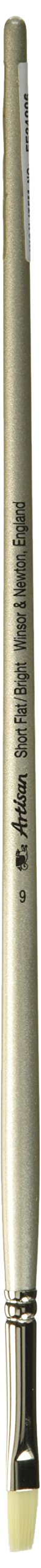 Winsor & Newton Size 6 Artisan Water Mixable Oil Long Handle Short Flat/Bright Brush