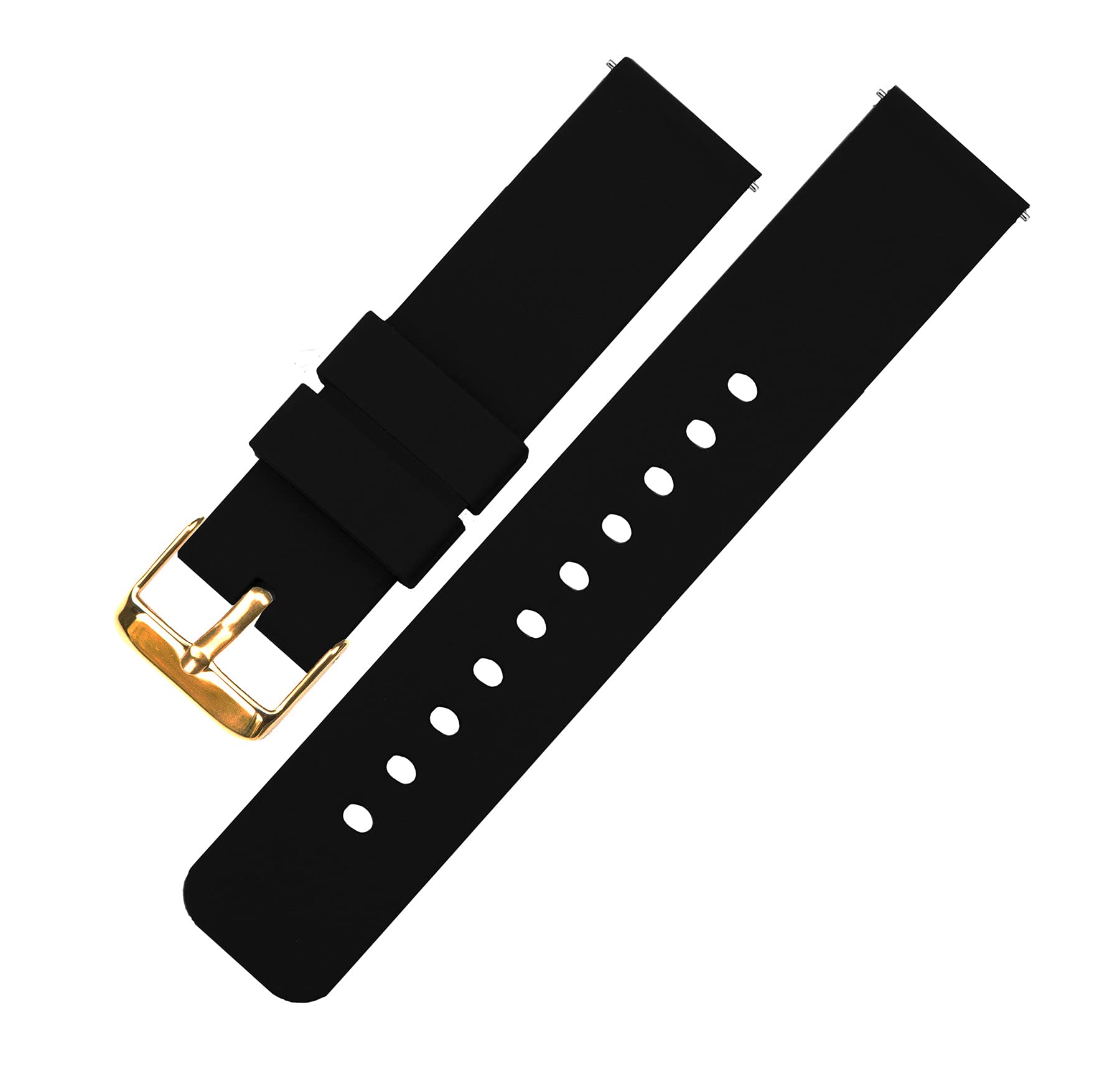 BARTON WATCH BANDS - Soft Silicone Quick Release Straps