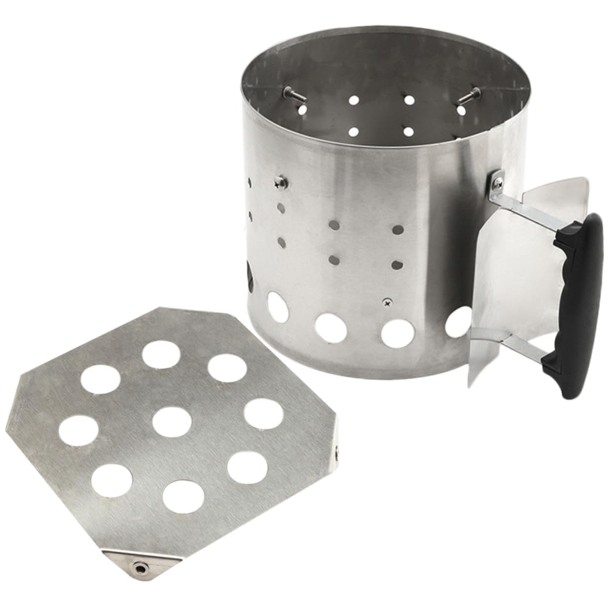 YARNOW Secchio per Accenditore per Barattolo per Accenditore Forniture per Barbecue Esterno