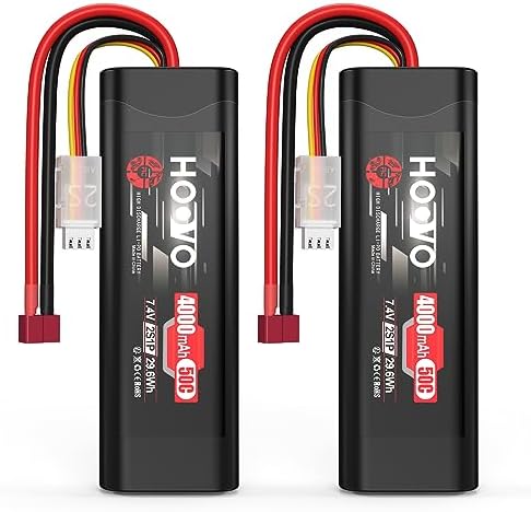 2 Pezzi Batteria 7,4V 700mAh Spina SM-4P Batteria Con Caricabatterie - Foto 5