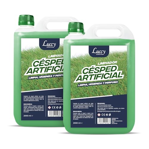 LUCCY Higienizador Césped Artificial 2 x 2 Litros | Limpiador...