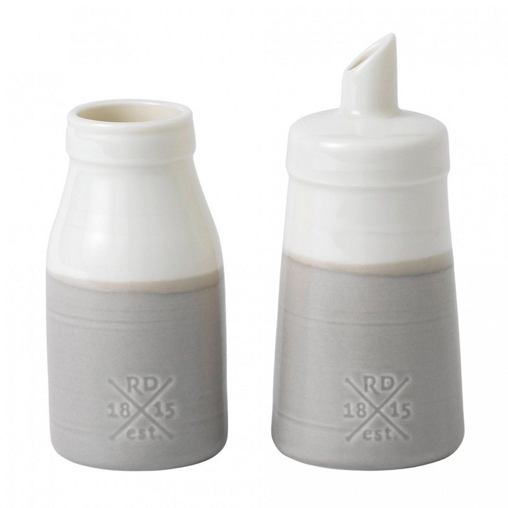 Royal Doulton Grey Coffee Studio Sugar And Milk Set