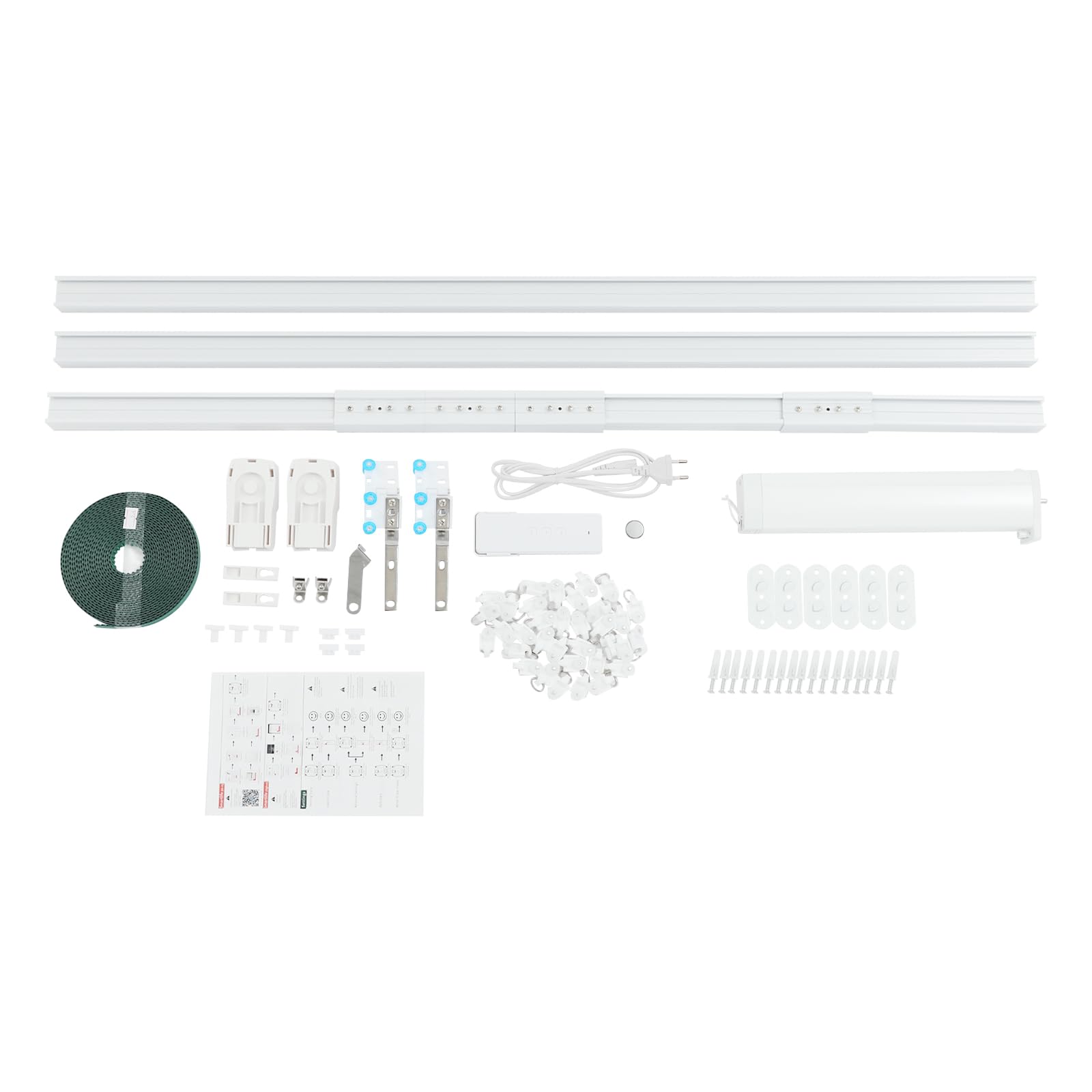 Elektrische Vorhangschiene, Motorvorhang, Smart Vorhang, 2,16-3,2m, 40kg