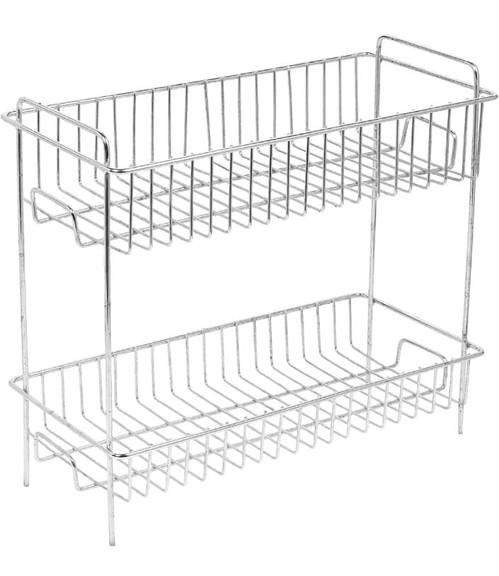 See full amazon price history chart for NH10DESIGNS Stainless Steel 2 Layer Storage Organizer Rack for Kitchen, Kitchen Organizer Standing Rack Shelf Storage Holder, Container Organizer Rack, Multipurpose Storage Shelf(pk 1) (Silver) (NHSP) NH10DESIGNS Stainless Steel 2 Layer Storage Organizer Rack for Kitchen, Kitchen Organizer Standing Rack Shelf Storage Holder, Container Organizer Rack, Multipurpose Storage Shelf(pk 1) (Silver) (NHSP) (B0CQCXYCYZ) Amazon Price History, Amazon Price Tracker
