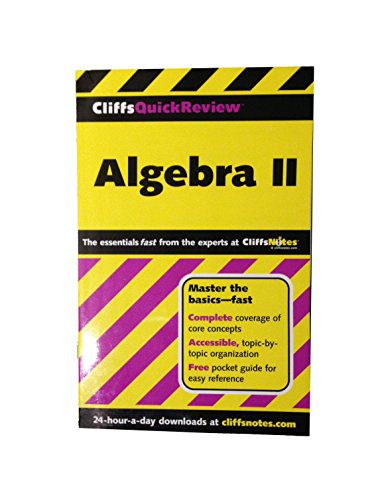 CliffsQuickReviewTM Algebra II view 2