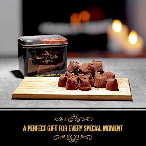 Schwedische Trüffeln mit feinem Kakao.