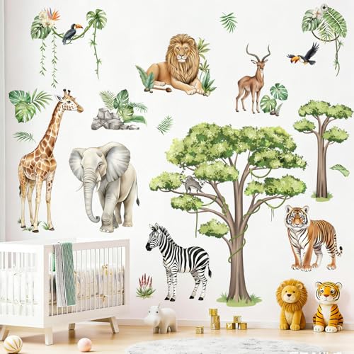 Vinilos Decorativos Jungle Safari para Niños miniatura 4