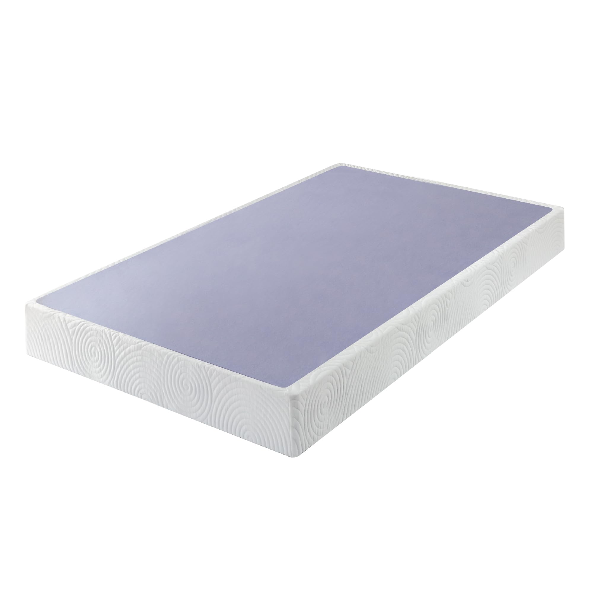 Zinus Metal Box Spring with Wood Slats /7.5 Inch Mattress Foundation/Sturdy Steel Structure/Easy Assembly, Twin