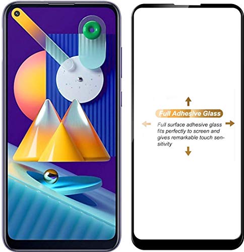 Image of HD Tempered Glass Screen Protector Compatible For Samsung Galaxy M11, A11 With Edge To Edge Coverage And Easy Installation Kit
