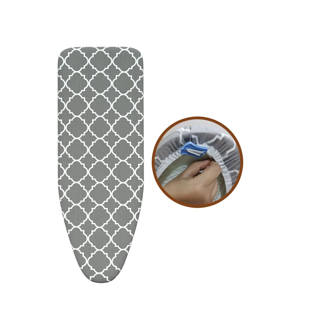 Copertura per ASSE da Stiro in Cotone Copertura per ASSE da Stiro 12x36 Pollici 13x39 Pollici 13x43 Pollici Copriferro Imbottiti Copertura e Cuscinetto di Ricambio per ASSE da stir