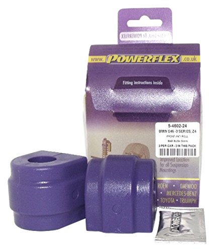 Powerflex PFF5-4602-24 silentblock de barra estabilizadora delantera 24mm de alta densidad