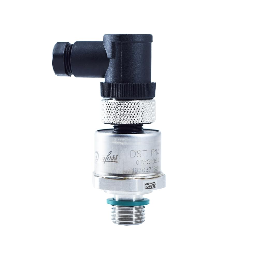 075G1054 Industrial Pressure Transmitter with Cap for Agriculture, Water Treatment Systems, Booster Pumps and Air Compressors | Model: DST P140 (145 Psi)