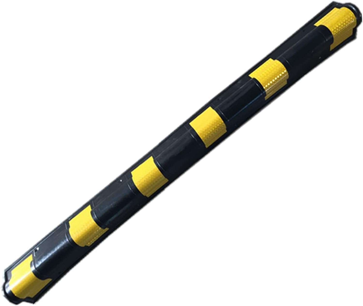 HCZKIUJY Flexible Parking Bollards with Reflective Strips for Garage and Workshop Corner Protection (Yellow 2pcs)