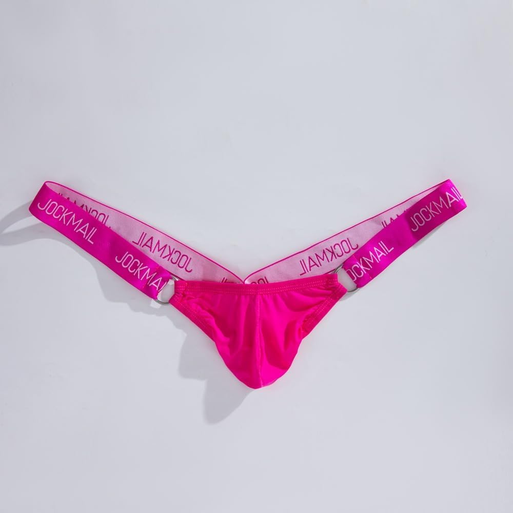 Men's Ice Silk Jockstrap Low Waist Breathable Thong Underwear Workout Jock Strap Comfortable Briefs for Men - Image 6