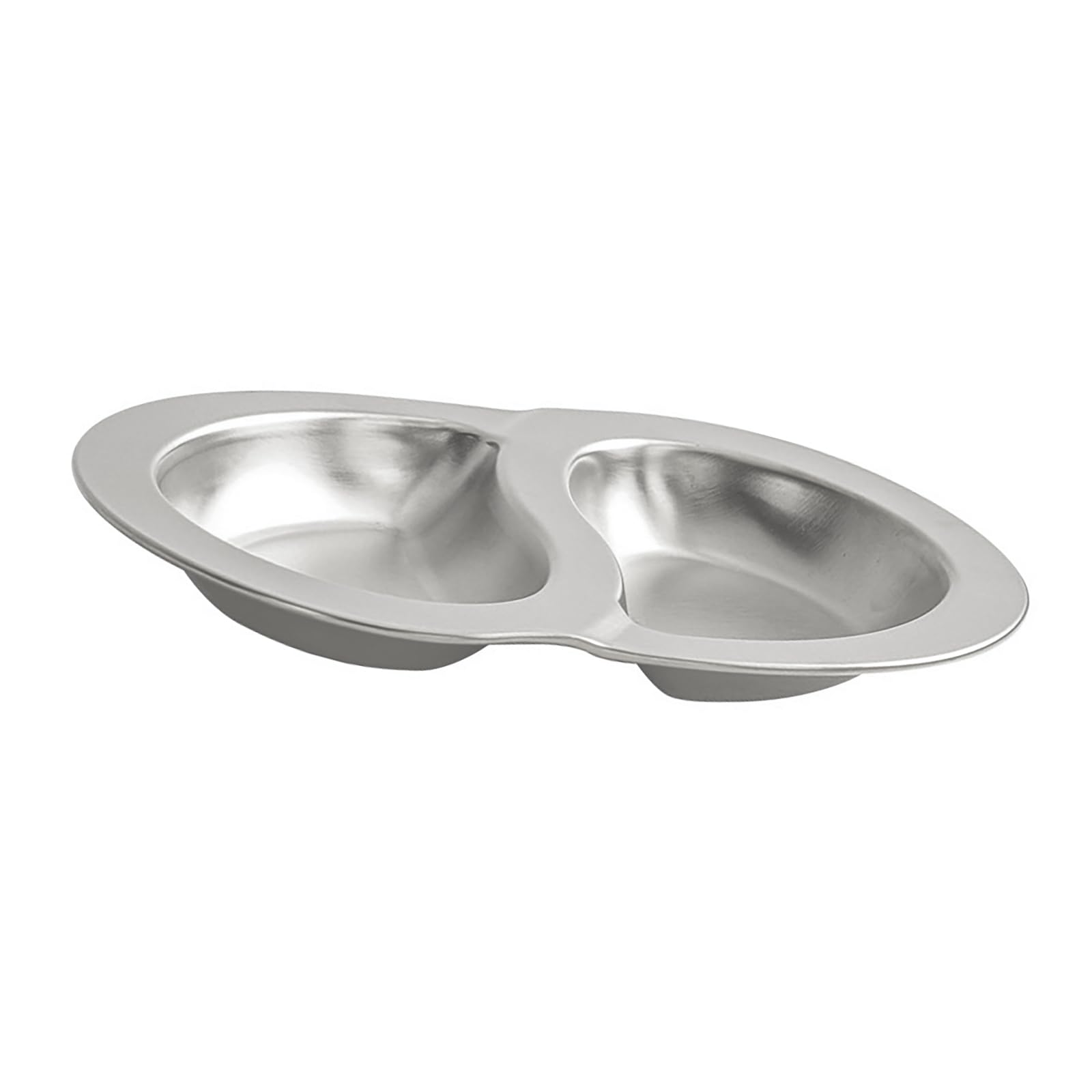 Tsophreniq Cake Pans Saucers Nut Tray Barbecue Dip Plate Stainless Steel Texture Food Condiment Saucers for Sauce Food Snacks Condiment