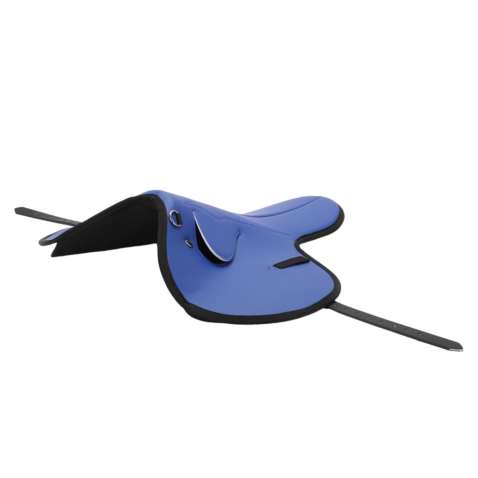 Topiky Almohadilla para Silla de Montar a Caballo, Segura, Antideslizante, Amortiguadora, Cómoda, Ergonómica, Azul para Eventos Competitivos