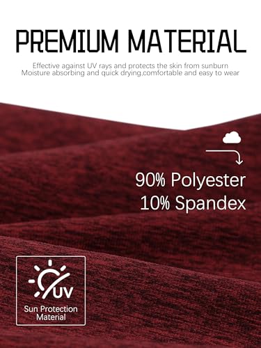 QWE 5 Pack Boys Shirts Youth Dry Fit Shirts Athletic Short Sleeve T-Shirt Boys' Activewear Tops for Youth Teens 5-18 Years2