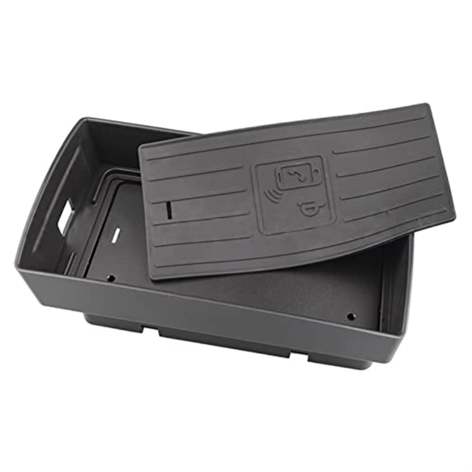 Cargador inalámbrico QI for Coche de 15W, Cargador de teléfono de Carga rápida, Estuche de Carga, Soporte de Carga, for, A3 S3 8V 2014-2018 Base de Carga inalámbrica