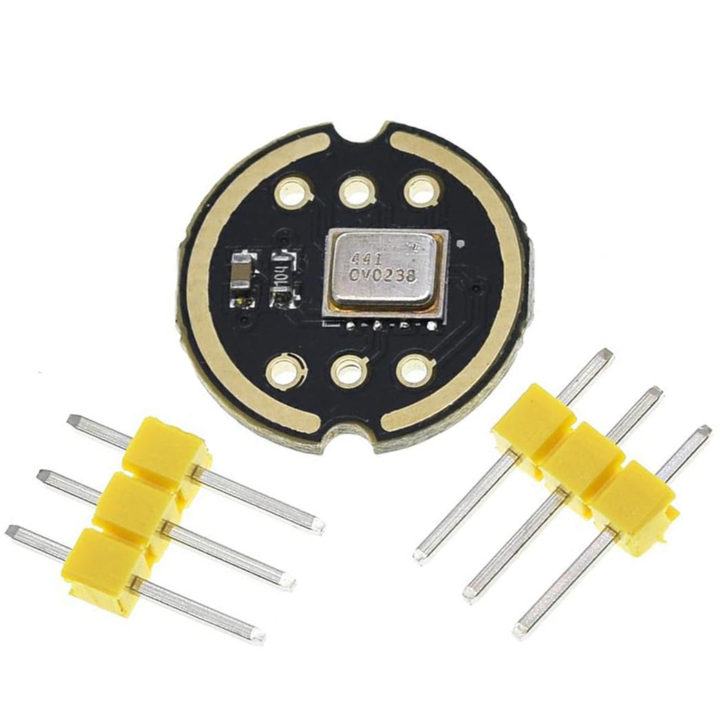 Hailege 3pcs INMP441 Módulo de micrófono omnidireccional 24 bits Datos I2S Interfaz Salida digital Alta sensibilidad Alta precisión