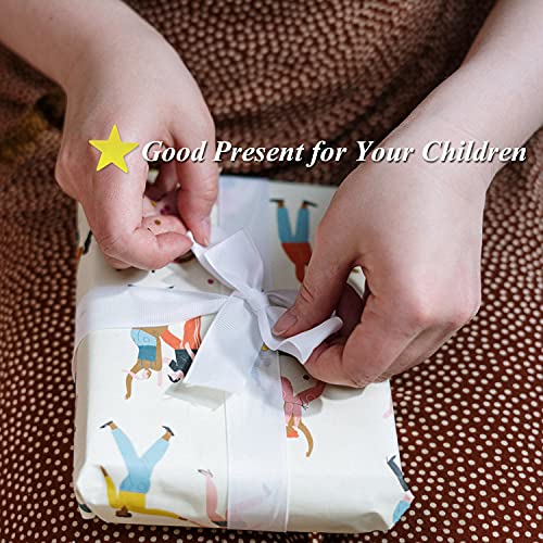 Kenkio 1080 Counts Small Gold Foil Star Stickers For Kids Reward, 0.5" Diameter Gold Stars #TOP5