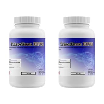 Alliance Chemical Trisodium EDTA - 2 Pack 4 lbs. for Industrial Cleaning, Metal Ion Sequestration, Water Softening, and Scale Removal