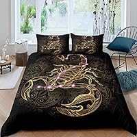 Set di biancheria da letto per letto matrimoniale, stile azteco, con copripiumino per bambini e ragazzi, stile bohémien, floreale, hippie, esotico