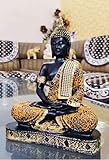 jap management services Beautiful Sitting Buddha Idol Statue for Home & Garden Living Room | Healing Spirit Blessing Buddha Statue 07