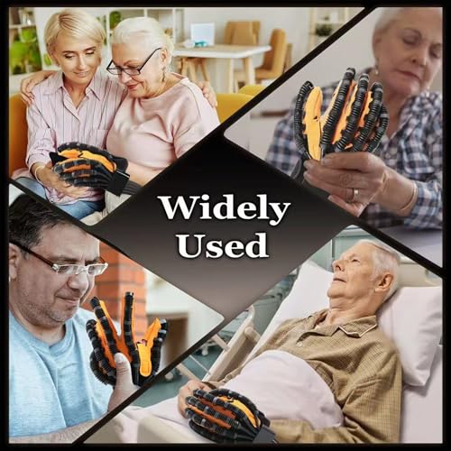 Image of 8th-Gen Rehabilitation Robot Gloves, Stroke Therapy Equipment, Hand Robotic Rehabilitation Device, 4 Modes, Adjustable Intensity, Touch Panel. Perfect Gifts for Stroke Patients with Hand Impairment