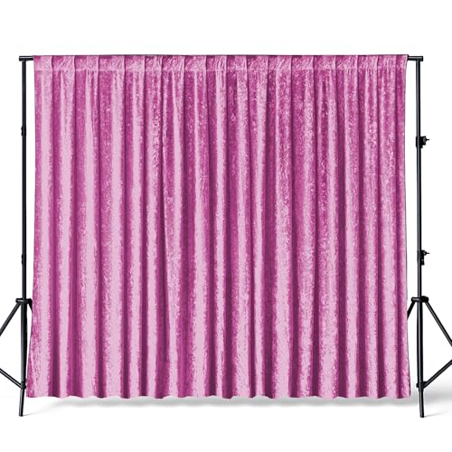 Toile de fond en velours rose 3x3m Trimming Shop pour studio