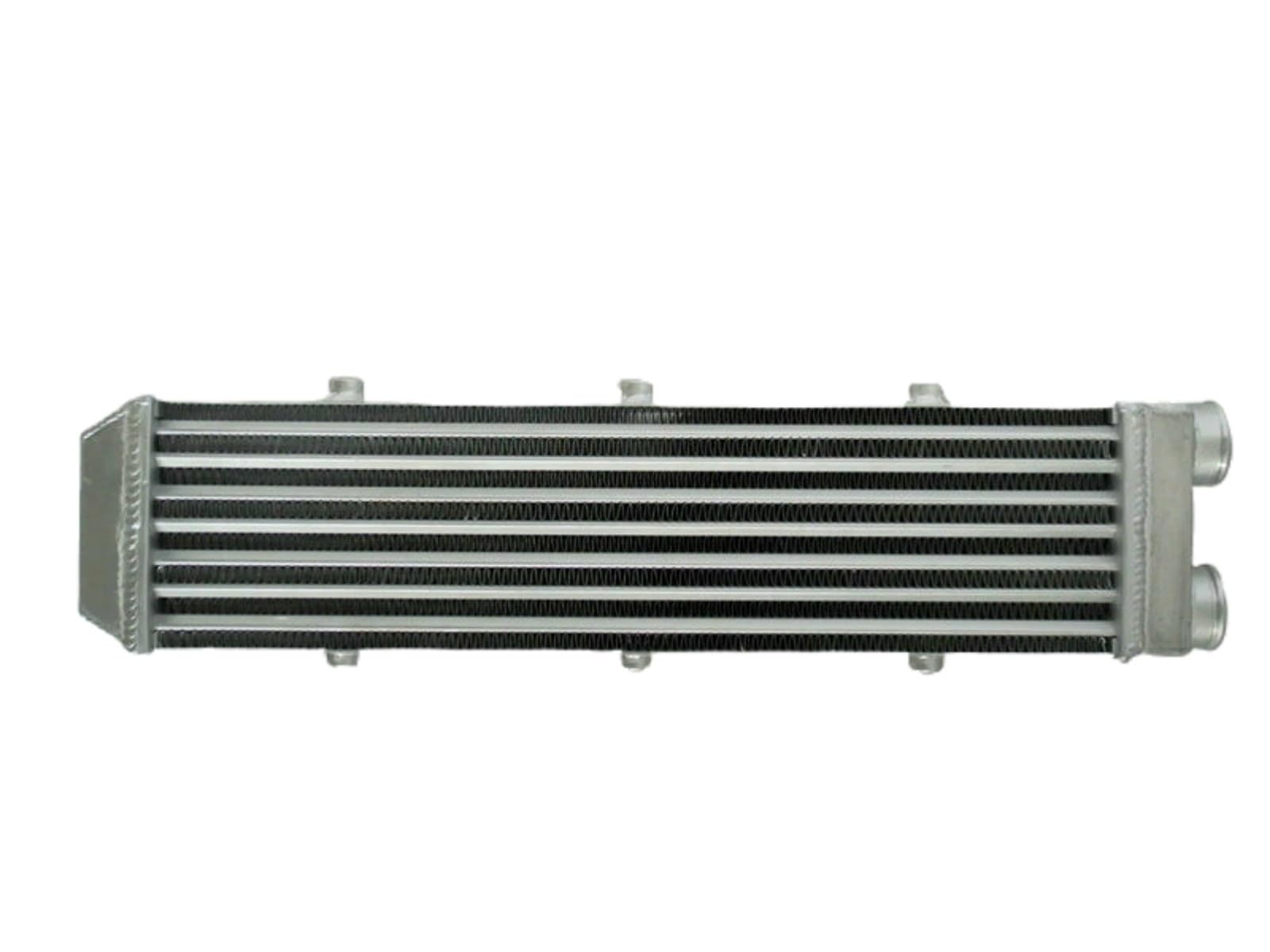 Hgddbae One Color Cooled Intercooler Turbo Intercooler Fit For Aluminum Intercooler 550X140x70 Mm 2" Inlet Outlet Delta Fin Design One Sided