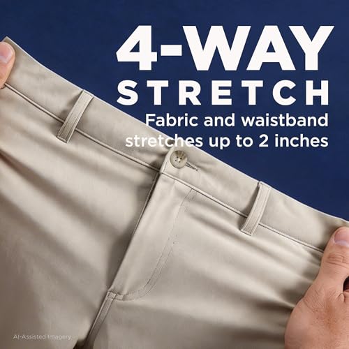 Haggar Men's Sport Travel Performance Short - 7 and 9 Inch Inseams Sand - image 3