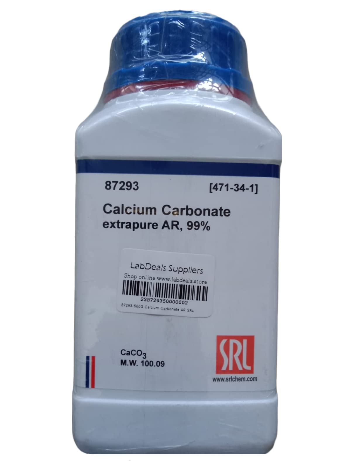 See full amazon price history chart for SRL Calcium Carbonate extrapure AR Grade, 99% 500Gm, CAS NO 471-34-1, Molecular Formula : CaCO3,Storage : Room Temperature,Shelf Life : 60 Months, for laboratory and industrial use only SRL Calcium Carbonate extrapure AR Grade, 99% 500Gm, CAS NO 471-34-1, Molecular Formula : CaCO3,Storage : Room Temperature,Shelf Life : 60 Months, for laboratory and industrial use only (B0C6R41S6J) Amazon Price History, Amazon Price Tracker