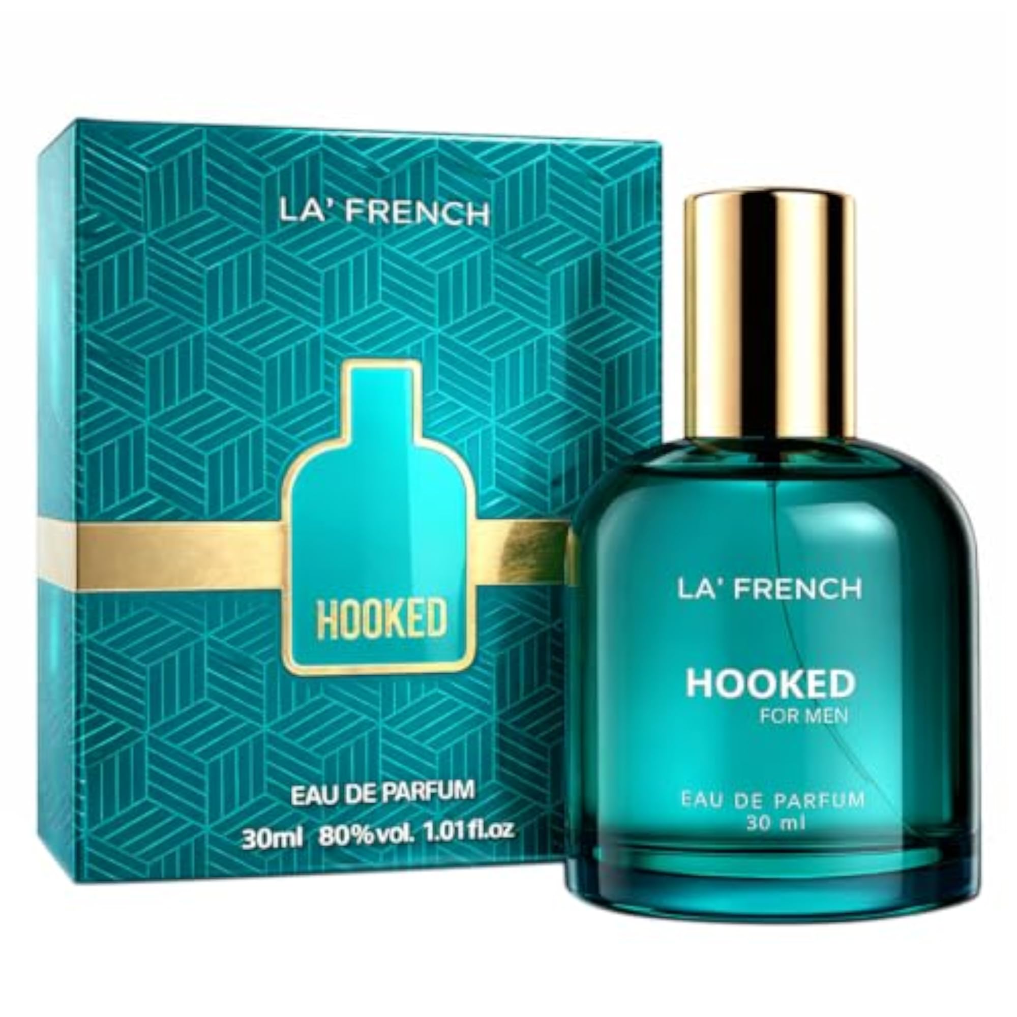 Men's Hooked Perfume, Intense Long Lasting Fragrance