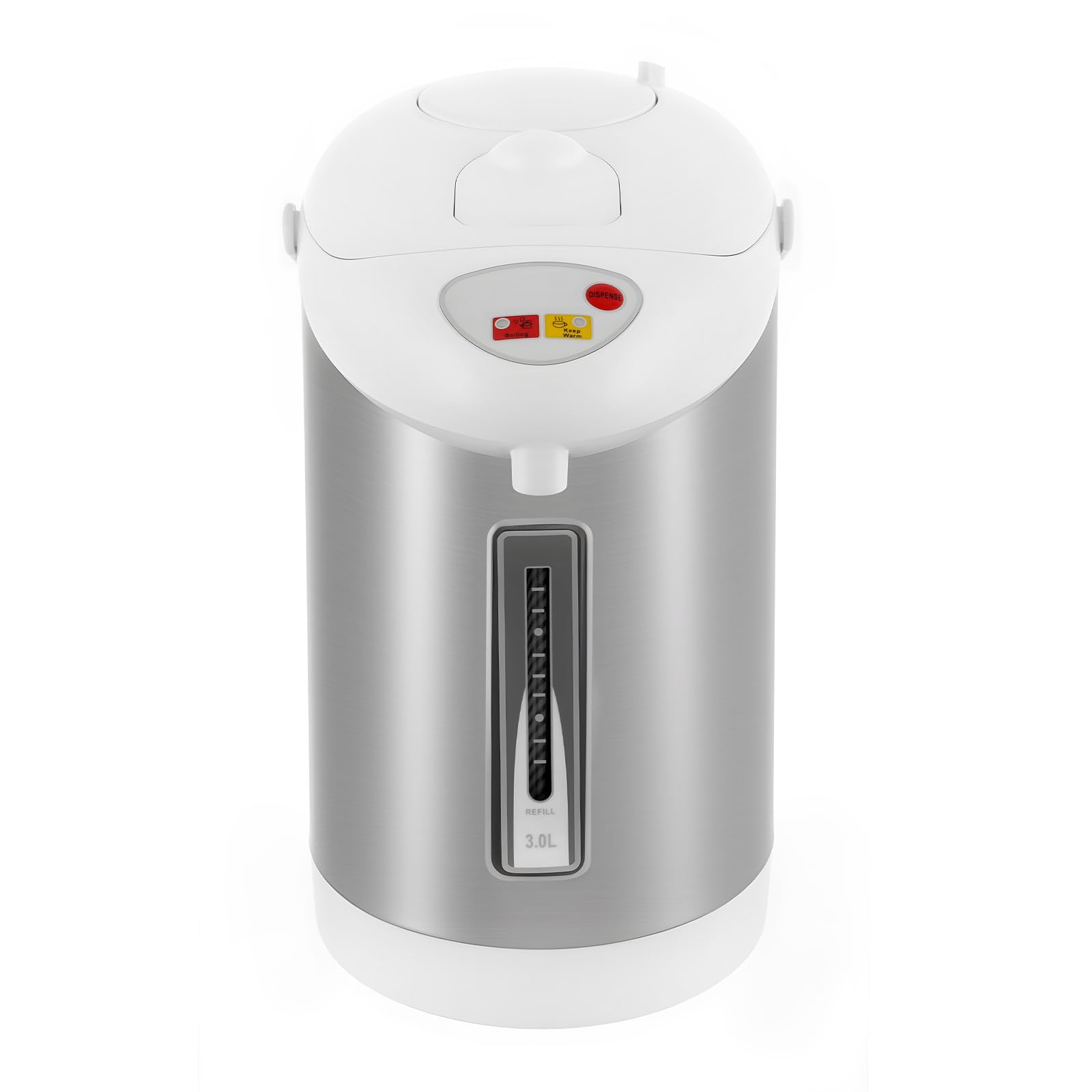 Sitko filtrujące element grzejny, podstawa 360°, metalowy czajnik i dzbanek utrzymujący ciepło, stal nierdzewna 304, 2,5 l, 750 W, 3 tryby emisji, przenośny, stal nierdzewna, z regulacją temperatury