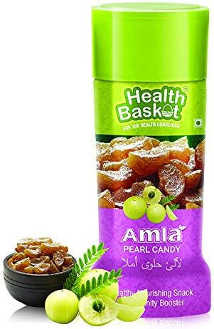 Health Basket-Amla Pearl Candy, 8.8 oz
