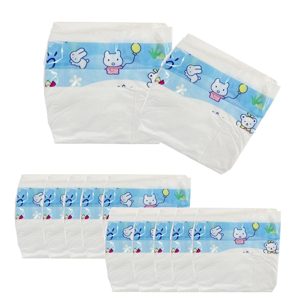 Baby Doll Diapers Pack,10PC Reborn Dolls Diapers Refill for 14~18 Inch Baby Doll Accessories,Reusable Newborn Dipaers,Adjustable Babydoll Underwear Newborn Underpants Accessories — view 10