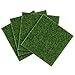 Produktbild VORCOOL 4 Pcs Künstliche Rasen Gras Miniatur Garten Verzierung Kunstrasen 15x15 cm Simulation Gras Rasen DIY Puppenhaus Garten Ornament (Grün)