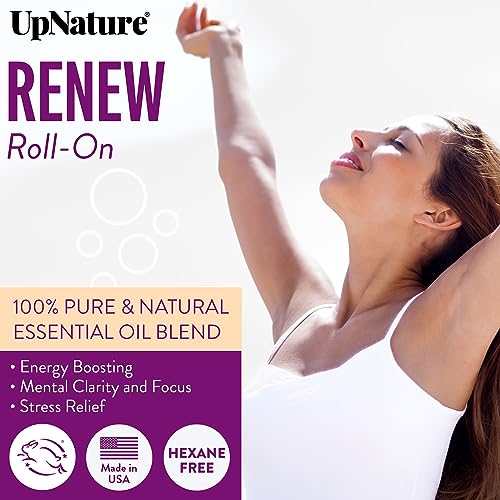 UpNature Pure Therapeutic Grade Essential Oil Blend - Tea Tree, Lavender, Cedarwood, Lemon - 0.33 Fluid Ounces - Thumbnail 2
