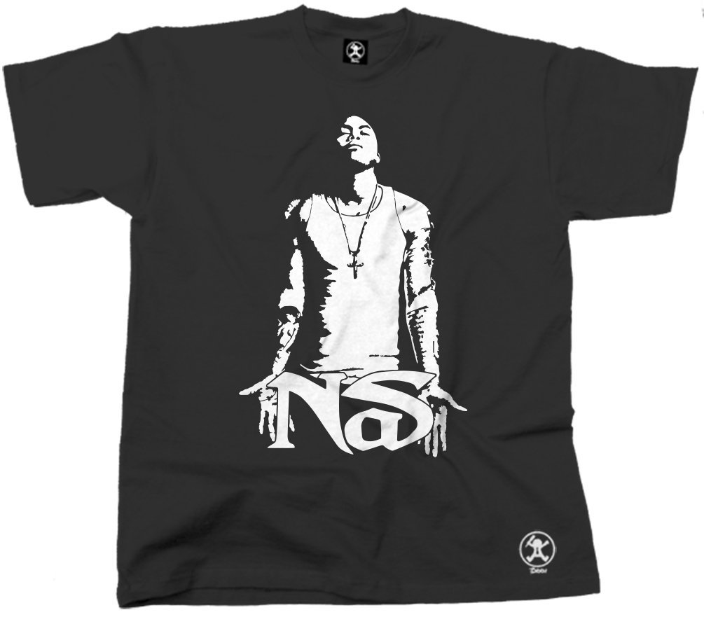 NAS Gods Son Illmatic Tshirt Top HHT-NAS09 Black