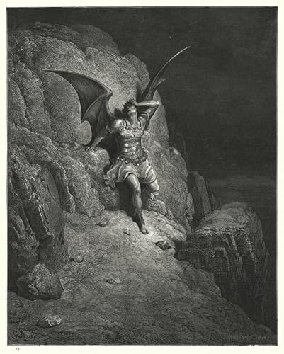 Cuadro decorativo SERENDIPITP de 60x90cm para dar vida a paredes vacías con arte de Gustave Dore
