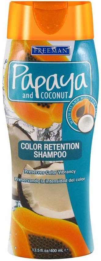 Freeman Papaya and Coconut Color Retention Shampoo 13.50 oz